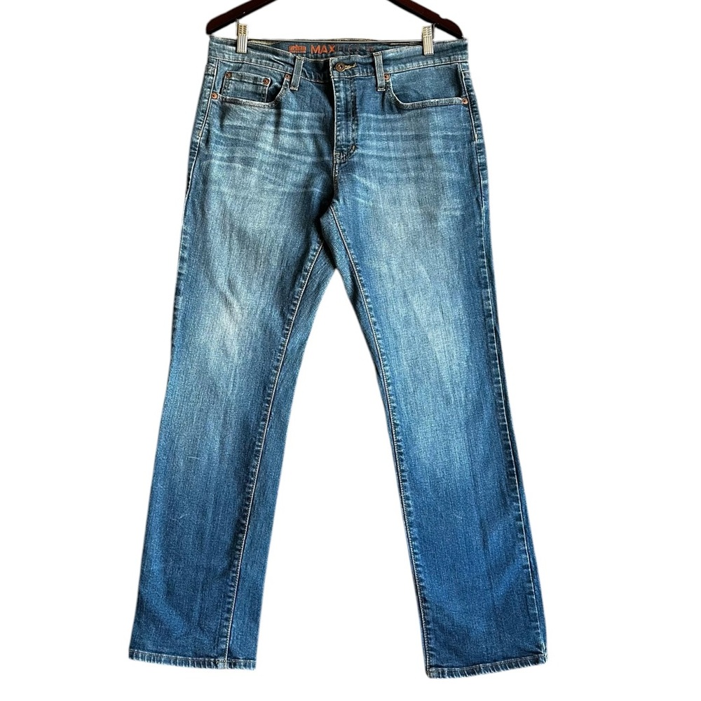 URBAN PIPELINE MEN’S MAX FLEX STRETCH COTTON SLIM ZIP JEANS SZ 36X30